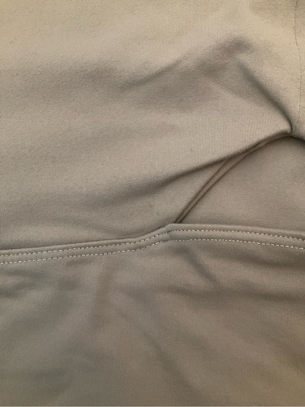 Abercrombie & Fitch Soft A&F Cutout Crop Tank Taupe Medium - Picture 5 of 5